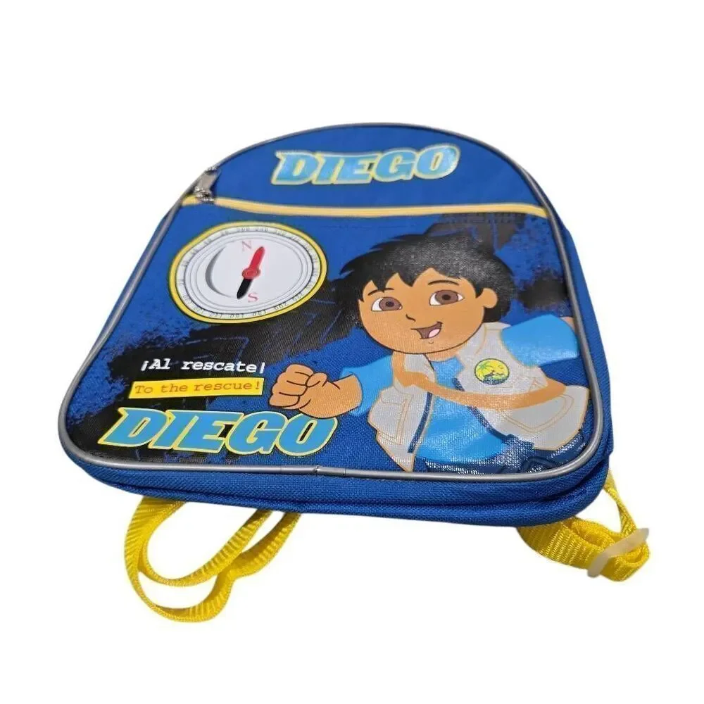 Go Diego Go Mini Backpack Vintage Nick Jr 2009 Kids Bag To the Rescue New w/ Tag